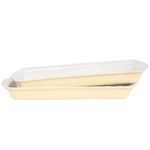 jinsongdafa Ceramic Baking Bread and Loaf Pans (2 Pack) Baking Mold for Homemade Loaf, Bread and Meatloaf, Long loaf Pans or baguettes, Microwave, Oven and Dishwasher Safe 39 x 10 Baking Mold