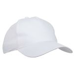 Baseball Cap Mens Classic Adjustable by MIG - Work Casual Sports Leisure (White)