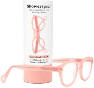 Showerspecs Anti Fog Glasses – Women's & Men's Reading Glasses 2.5+