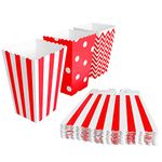 BangShou 60 PCS Popcorn Boxes, Mini Paper Candy Containers for Movie Nights, Carnival,Parties,Theater& Parties