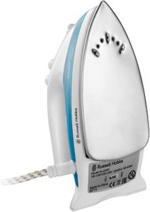 Russell Hobbs Dual Voltage Travel Iron – Steam Glide, 80ml Tank, Stainless Steel Soleplate