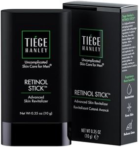 Tiege Hanley Retinol Stick for Men - Anti-Aging Retinol Stick with Hyaluronic Acid & Niacinamide for Fine Lines, Dark Circles, & Wrinkles - Firms Skin & Improves Collagen Production