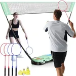 BAGAIL Portable Badminton Net Set -