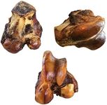 K9 Connoisseur Single Ingredient Dog Bones Made in USA for Large Breed Aggressive Chewers All Natural Long Lasting Meaty Mammoth Marrow Filled Knuckle Bone 3 Pack