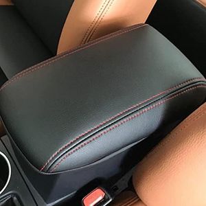 Monrand Car Center Console Cover for Honda Civic 8th Gen 2006 2007 2008 2009 2010 2011 Black Armrest Cover Center Console Pad for Civic