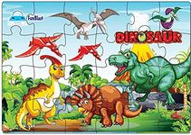 FunBlast Dinosaur Jigsaw Puzzle for Kids Jigsaw Puzzle for Kids of Age 3-5 Years – 24 Pcs (Multicolor, Size 30X22 cm)