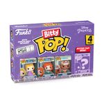 Funko Bitty Pop! Disney Princess Mini Collectible Toys 4-Pack - Rapunzel, Merida, Moana & Mystery Chase Figure (Styles May Vary)