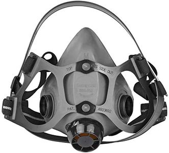 North by Honeywell Medium Black Elastomeric/Silicone Half Mask 5500 Series Facepiece