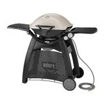 Weber Q 3200 Natural Gas Grill Titanium