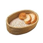 Bread Warmer Basket with Stone - Br