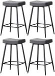 AINPECCA Bar Stools Set of 4-Velvet