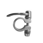 SunLite Alloy Seat Post Clamp with CrMo QR - 31.8mm, Silver