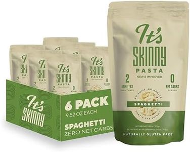 It’s Skinny Low Carb Pasta - Pre-cooked Spaghetti Pasta, Konjac Shirataki Noodles, Gluten Free Pasta, Vegan and Keto-Friendly (6-pack)