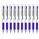 Zebra Classic Z-Grip Flight Ballpoint Pens - 1.2mm - Blue Ink - Pack of 10