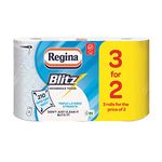 12 Rolls of Regina Blitz Kitchen Roll, Paper Towels, Supplies Wholesale Job Lot by Regina