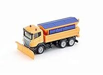 siku 1898, Winter Service Vehicle, 1:87, Metal/Plastic, Orange/Blue, Movable snow plough