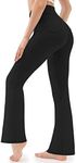 JOYSPELS Bootcut Yoga Pants with Ba