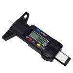 MAVOTANK Car 0-25.4mm Digital Tyre Tire Tread Depth Tester Gauge Meter Measurer Tool Caliper LCD Display Tpms Tire Monitoring System Metal Probe (Tire Gauge)