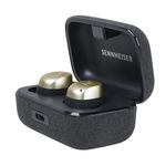 Sennheiser Momentum True Wireless 4 Smart Earbuds with Bluetooth 5.4, Crystal-Clear Sound, Comfortable Design, 30-Hour Battery Life, Adaptive ANC, LE Audio and Auracast - Gold
