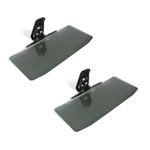 2 Pack Car Sun Visor Extension, Anti-Glare Sun Visor Extension for Car, Adjustable Car Visor Extender Sun Blocker for Safe Driving, Car Visor Sunshade Extender, Car Sun Visor Extender for Driver