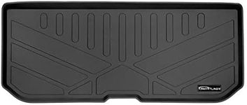 SMARTLINER Cargo Trunk Liner Floor Mat Behind 3rd Row Black for 16-19 Honda Pilot (Factory Tray Must be in The Top Position)