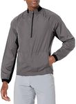 Charles River Apparel Men's Bunker Windshirt, Grey/Black, Large