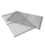 SafBbcue 18.75" Stainless Steel Cooking Grates for Weber Genesis II E-310 E-315 E-325 E-330 E-335 S-310 S-335 SE-310 SE-335 Grills,Grill Grids & Grates,Replace for Weber 66802/66095/66805/7599