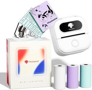 Phomemo Sticker Printer - Y02C Mini Pocket,Portable Thermal Bluetooth Pocket,Mini Sticker Printer for DIY,Journal, Notes, Memo, Photo, Birthday