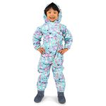 JAN & JUL Girls Rain Suit, Waterproof Fleece-Lined for Winter (Cozy-Dry: Enchanted, Size: 5 Years)