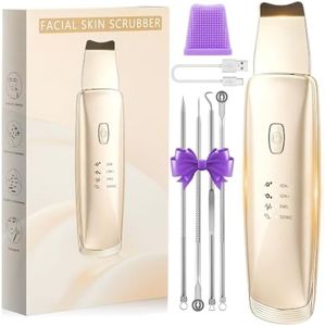 Skin Scrubber Face Spatula, 4 in 1 Blackhead Remover Tool for Pore Cleaner