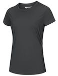 MAGCOMSEN Womens Running Shirts Short Sleeve T-Shirt UPF 50+ Moisture Wicking Hiking Shirts Dry Fit Tee Shirts Outdoor Shirts for Women