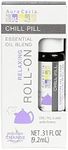 Essential Oil Chill Pill Roll-On Aura Cacia 0.31 oz Oil