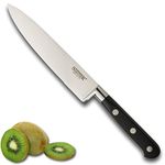 Taylors Eye Witness Sabatier Professional Kitchen Chef Knife - 6in/15cm Full Tang Blade Forged from High Grade Taper Ground Stainless Steel, Triple Rivet Comfort Handle. Sharper for Longer