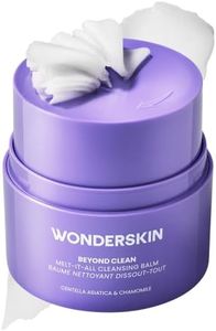 Wonderskin Cleansing Balm - Melt It All Balm to Milk Makeup Remover, Gentle Hydrating Face Cleanser with Centella and Chamomile