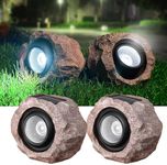 Timeflies Solar Rock Lights Outdoor