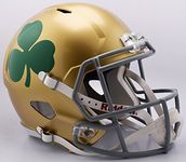 NCAA Notre Dame Fighting Irish Helmet Full Size ReplicaHelmet Replica Full Size Speed Style 2016 Shamrock, Team Colors, One Size