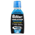 Buster Bathroom Plughole Unblocker – Fast-Acting Plughole Unclogger, Clears Blockages & Slow-Draining Water, 300ml