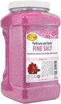 SPA REDI - Detox Foot Soak Pedicure and Bath Fine Salt, Sensual Rose, 128oz - Made with Dead Sea Salts, Argan Oil, Coconut Oil, and Essential Oil - Hydrates, Softens and Moisturizes