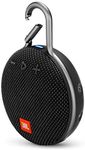 JBL Clip 3, Black - Waterproof, Dur