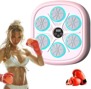 Upgraded version of smart music boxing machine Speed Adjustment Boxing Training Equipments with Boxing Gloves for home adults and children wall target striker reaction indoor electronic target