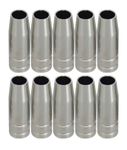 RIVERWELD 15AK MB15 MIG MAG CO2 Welding Torch of 145.0075 Conical Nozzle Shield Cup Gas Nozzle 10pk