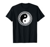 Funny Greek Key Ying Yang Feng Shui Yin Yang T-Shirt