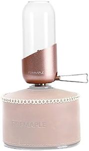 Fire-Maple Fire Maple Orange Camping Light, Propane Lamp,Gas Lantern, Glass Lampshade & Windproof, NO Mantles Needed, Brightness Adjustable, Heating, Camping Atmosphere &Bright Flames Uni size