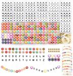 980PCS Letter Beads Bracelets Makin