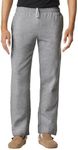 Gildan Adult Fleece Open Bottom Sweatpants with Pockets, Style G18300, Sport Grey, Medium