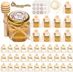 ComSaf Mini Honey Jars with Dipper 