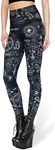 Tamskyt Women's New Unicorn Digital Printed Tight Leggings Stretchy Trousers Skinny Pants Workout (Geometric Patterns)(Size: One Size)