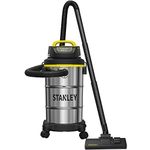 Stanley Wet/Dry Vacuum, 5 Gallon, 4 Horsepower, Stainless Steel Tank