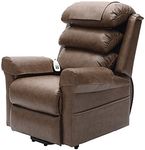 Aidapt Walmsley Riser and Recliner Electric Sofa Arm Chair With Dual OKIN Safety Motors, Easy to Work Remote and Hard Wearing Wipe Clean Material for Use in Lounge, Sitting Room and Bedroom.