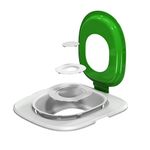 Cat Toilet Trainer Kit | Cat Potty Training Kit | Toilet Training for Cats & Cat Box(Green) (Green)